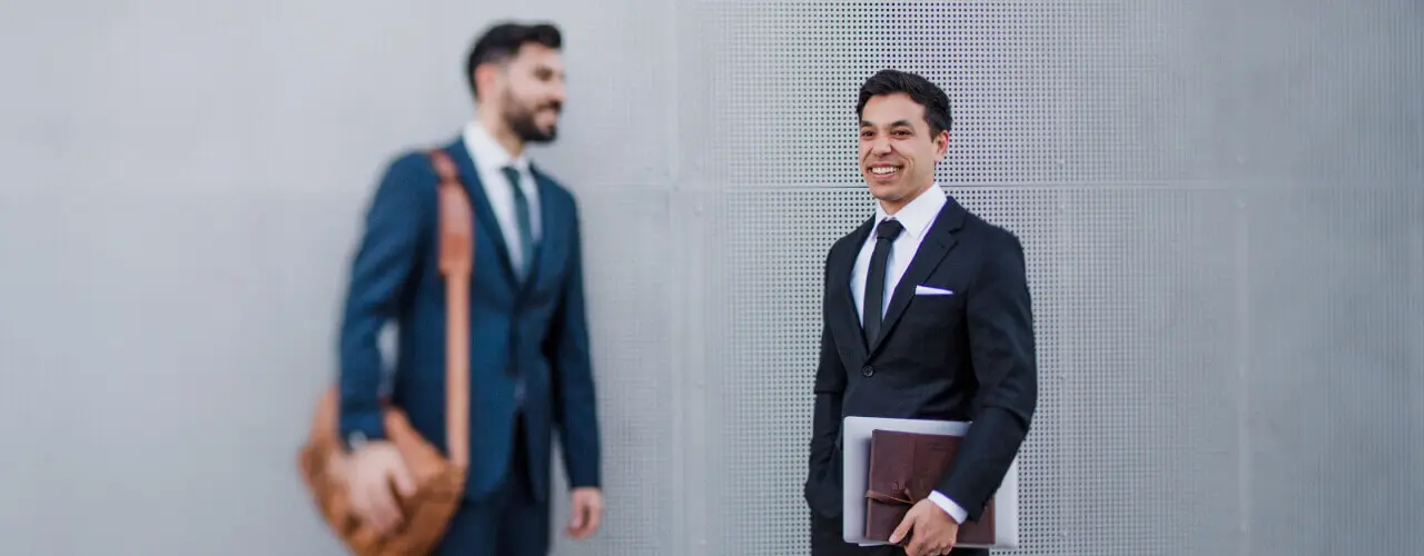 Business professionals in discussion